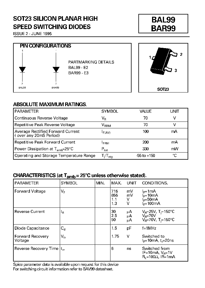 BAR99_3317784.PDF Datasheet