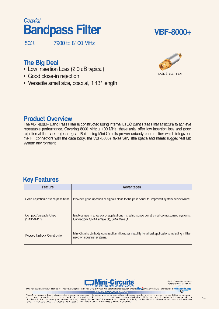 VBF-8000_3319356.PDF Datasheet