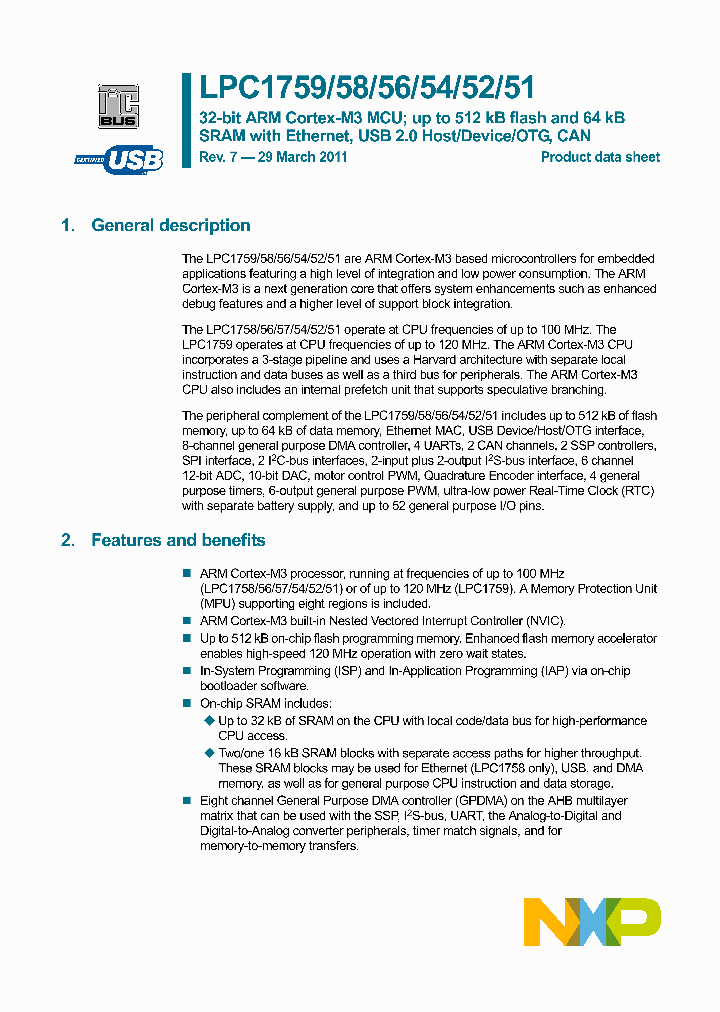 LPC1751FBD80_3316909.PDF Datasheet