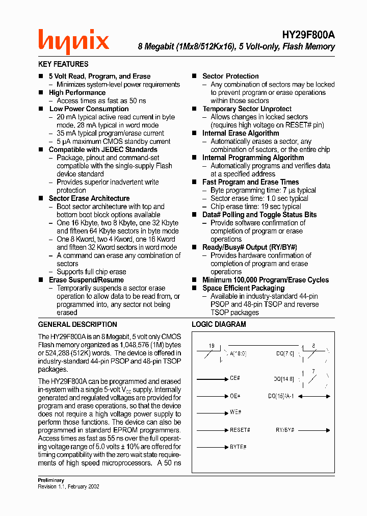 HY29F800ABG-90_3321073.PDF Datasheet