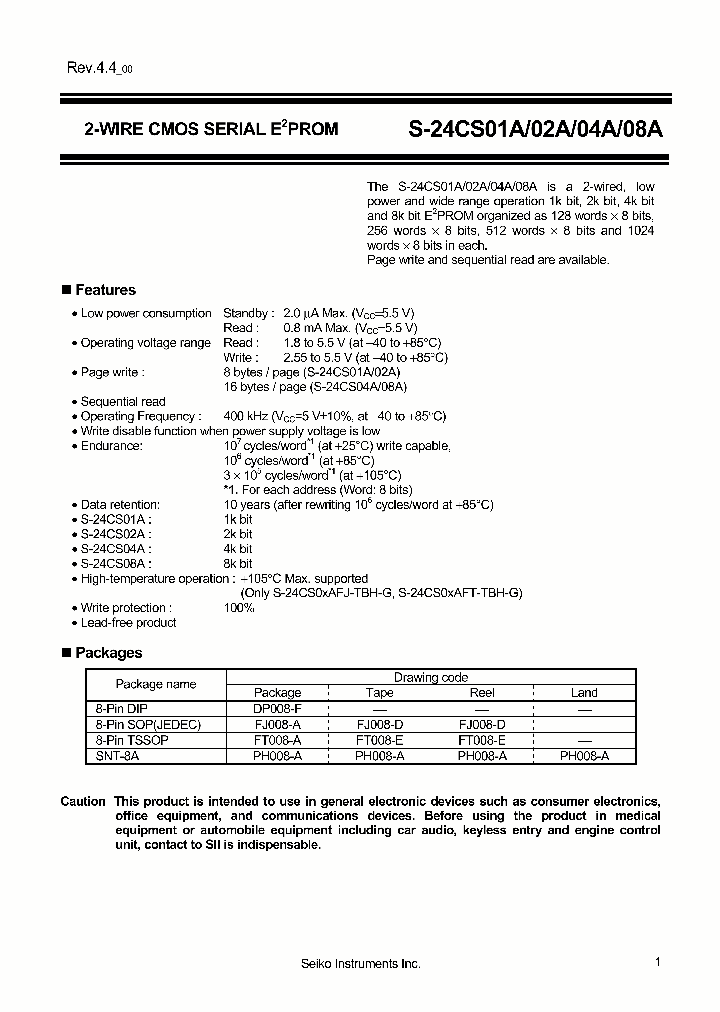 S-24CS08ADP-TBH-1G_3321450.PDF Datasheet