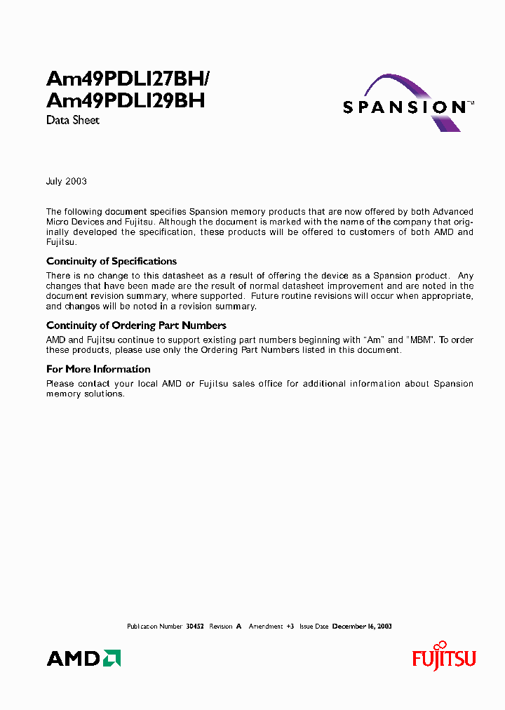 AM49PDL129BH66IS_3321652.PDF Datasheet