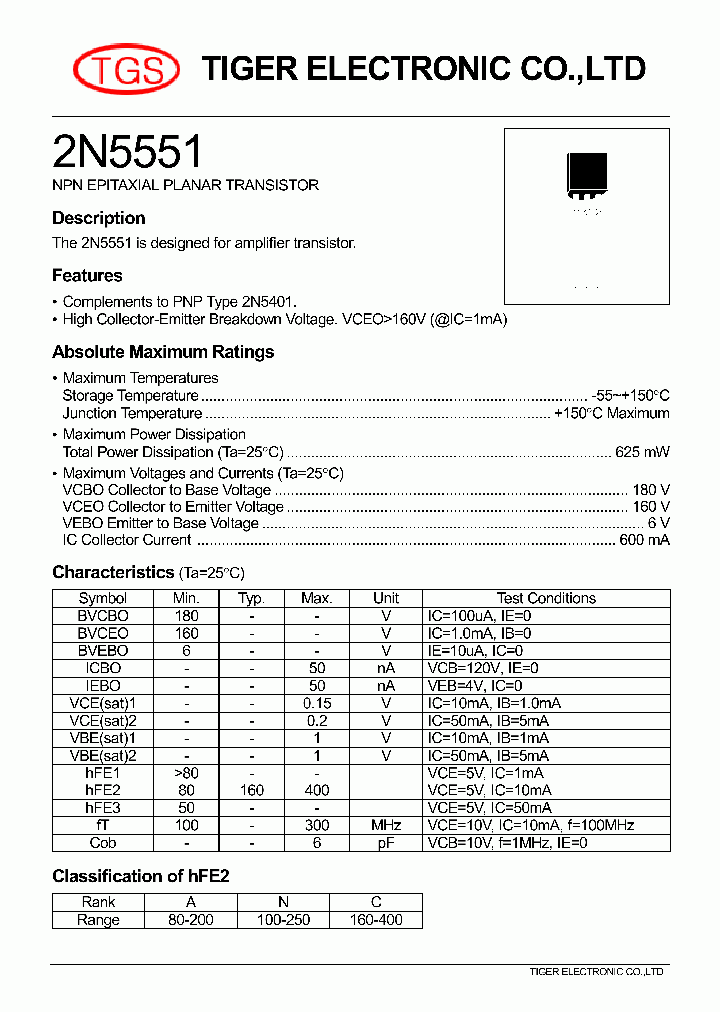 2N5551_3322415.PDF Datasheet