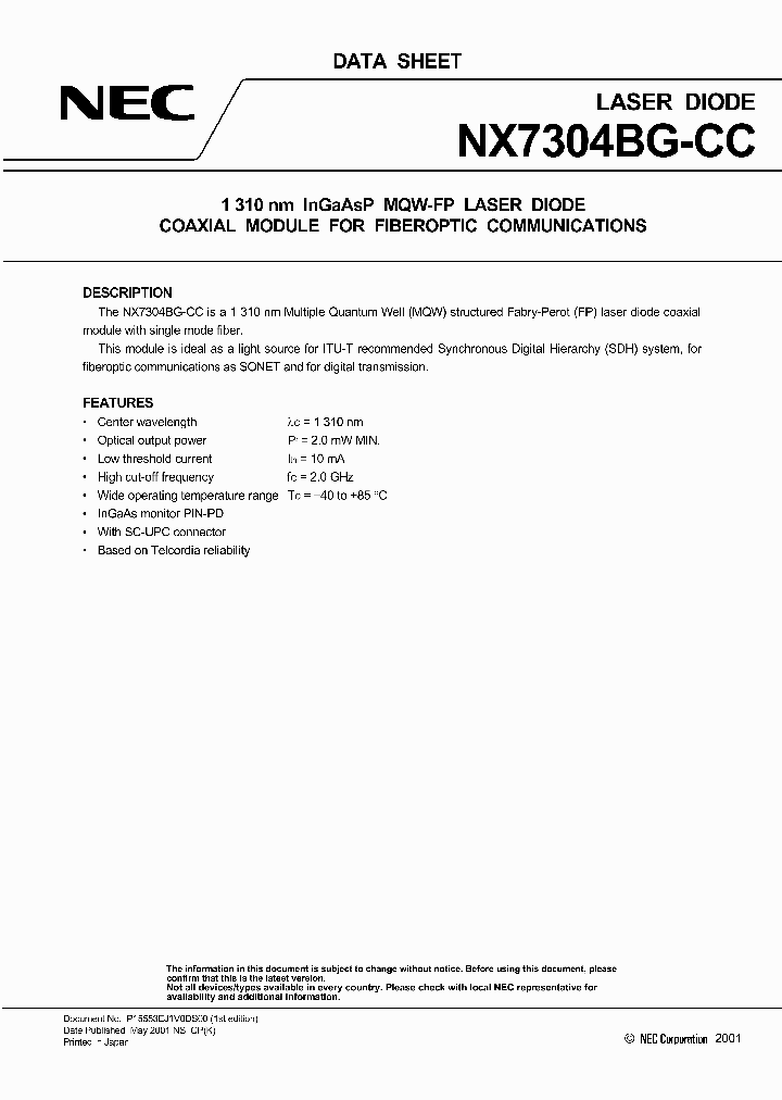 NX7304BG-CC_3320917.PDF Datasheet