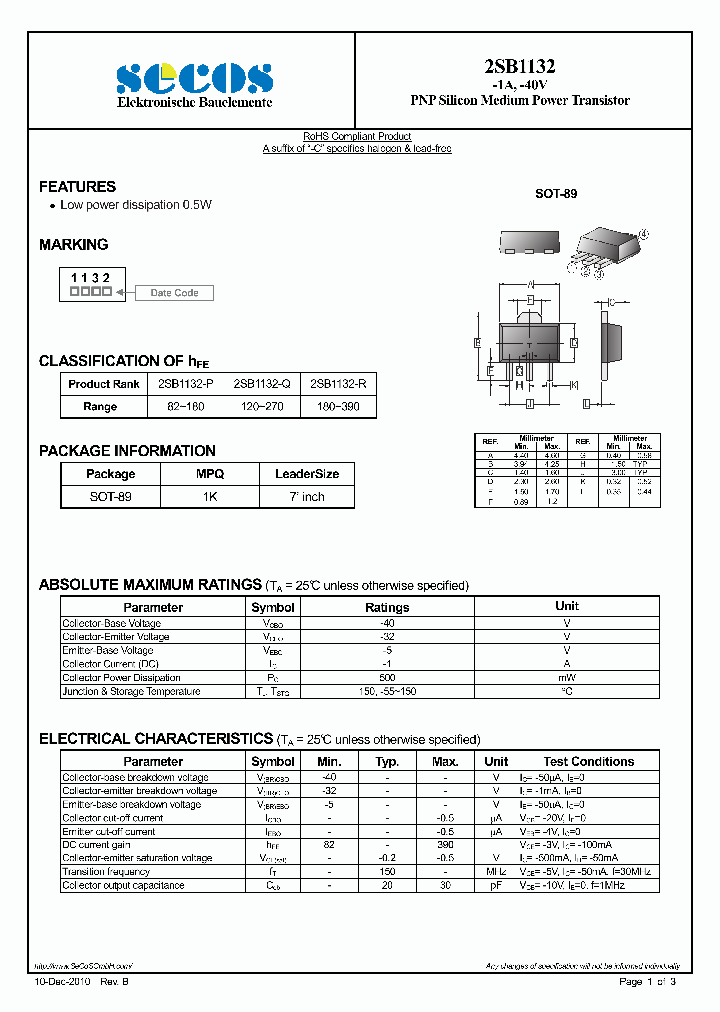 2SB1132_3323344.PDF Datasheet