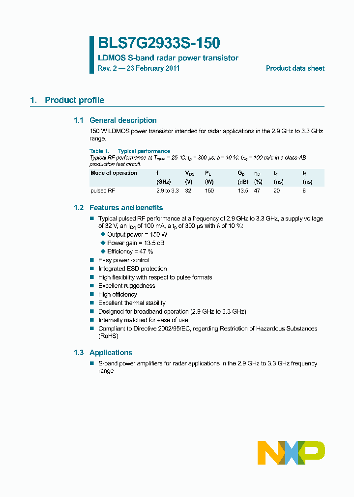 BLS7G2933S-150_3324288.PDF Datasheet