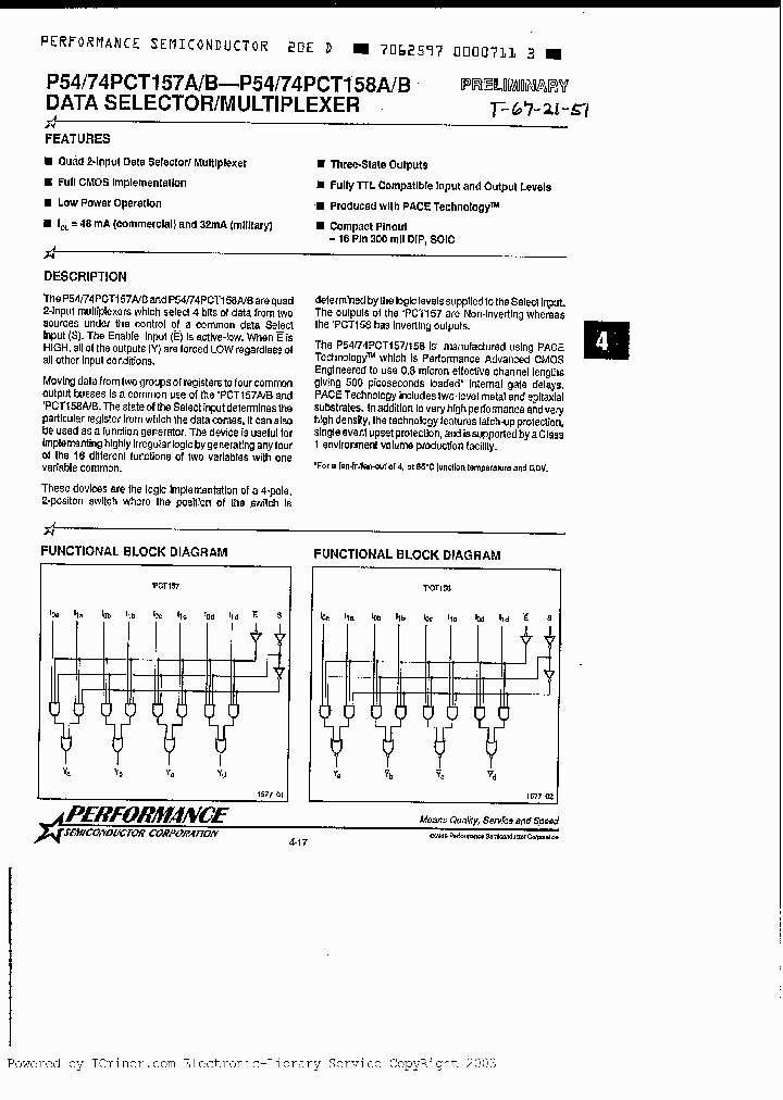 P54PCT157BLM_3324392.PDF Datasheet