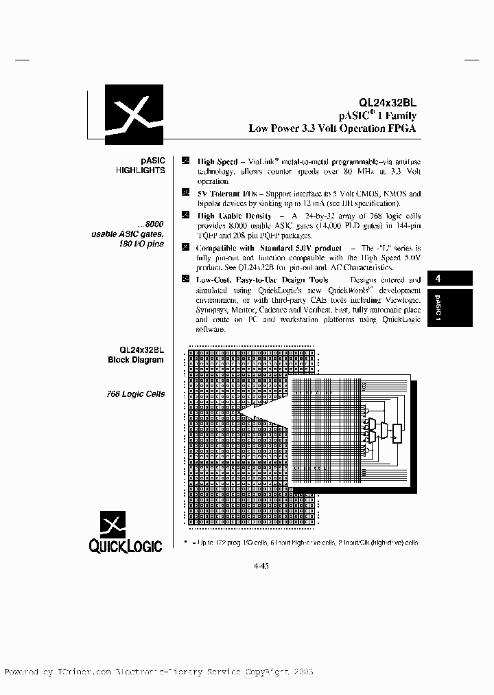 QL24X32BL-1PQ208C_3325189.PDF Datasheet
