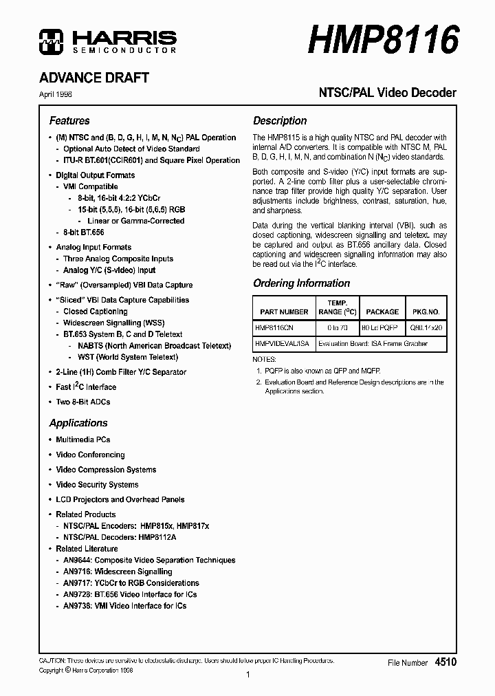 HMPVIDEVALISA_3325123.PDF Datasheet