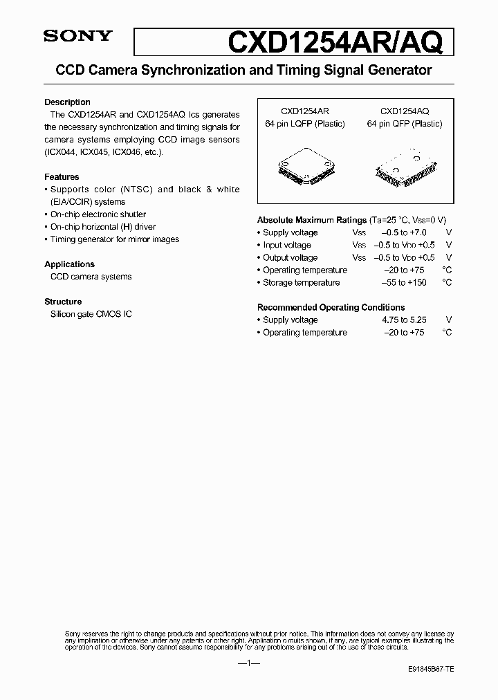 CXD1254AQ_3325150.PDF Datasheet