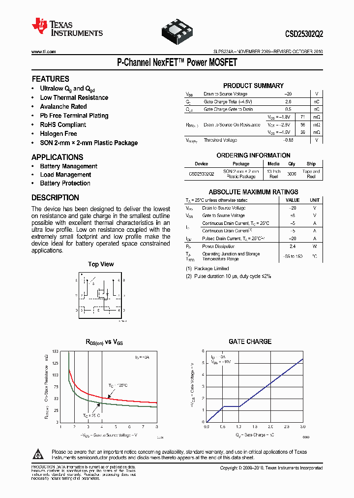CSD25302Q2_3325233.PDF Datasheet