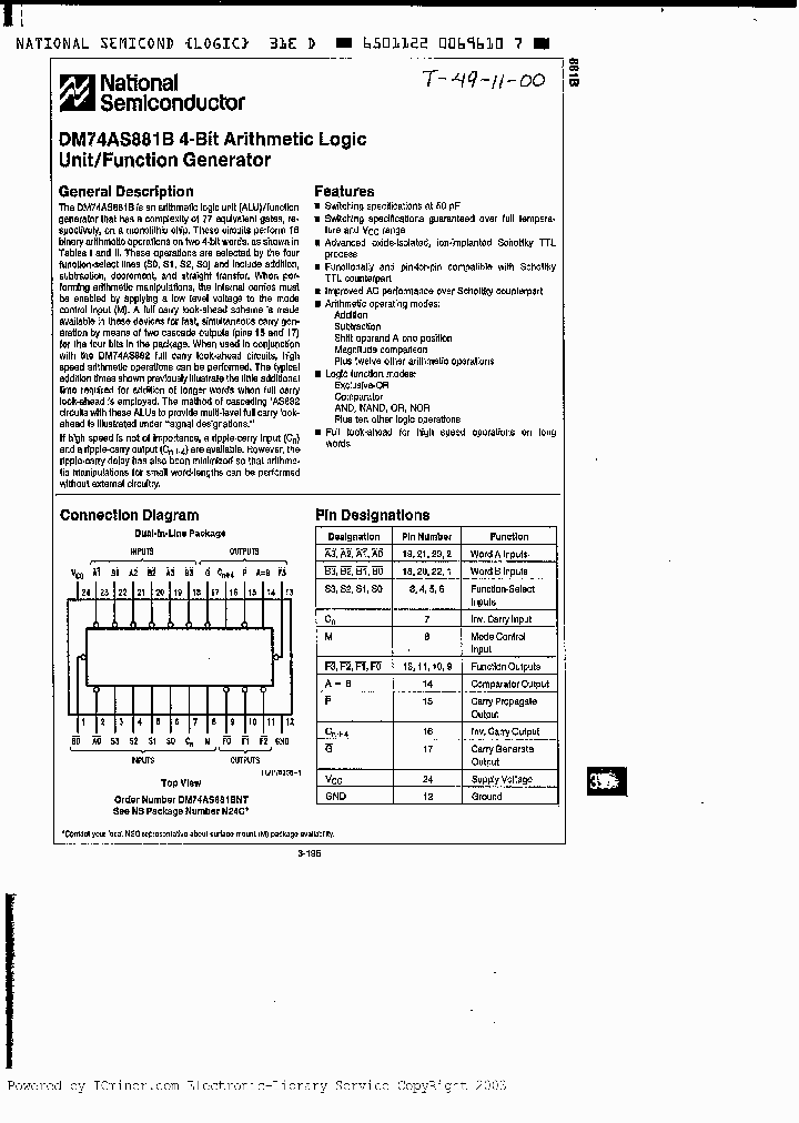 DM74AS881BJTA_3326769.PDF Datasheet