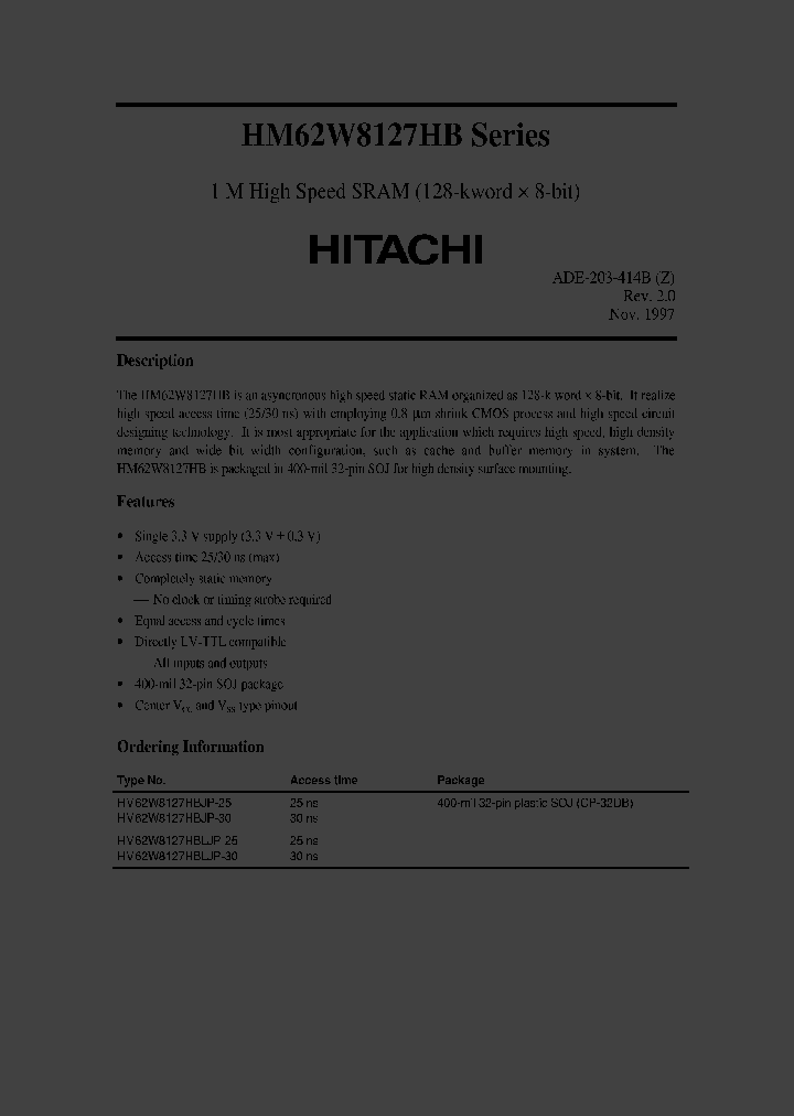 HM62W8127HBJP-25_3326332.PDF Datasheet