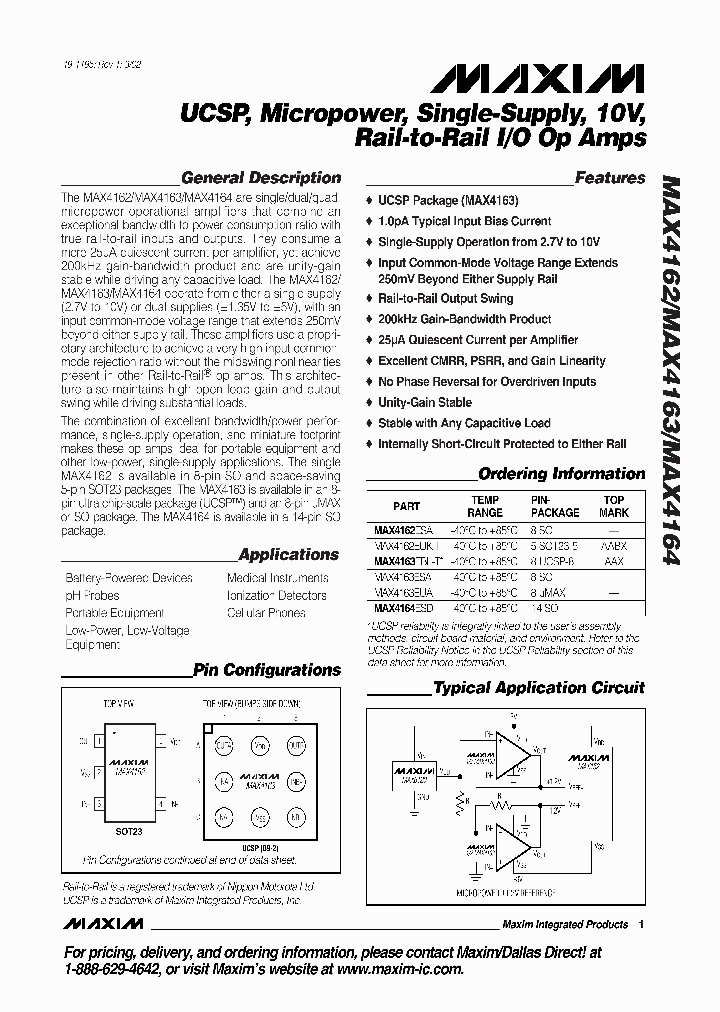 MAX4163EBL-T_3324512.PDF Datasheet