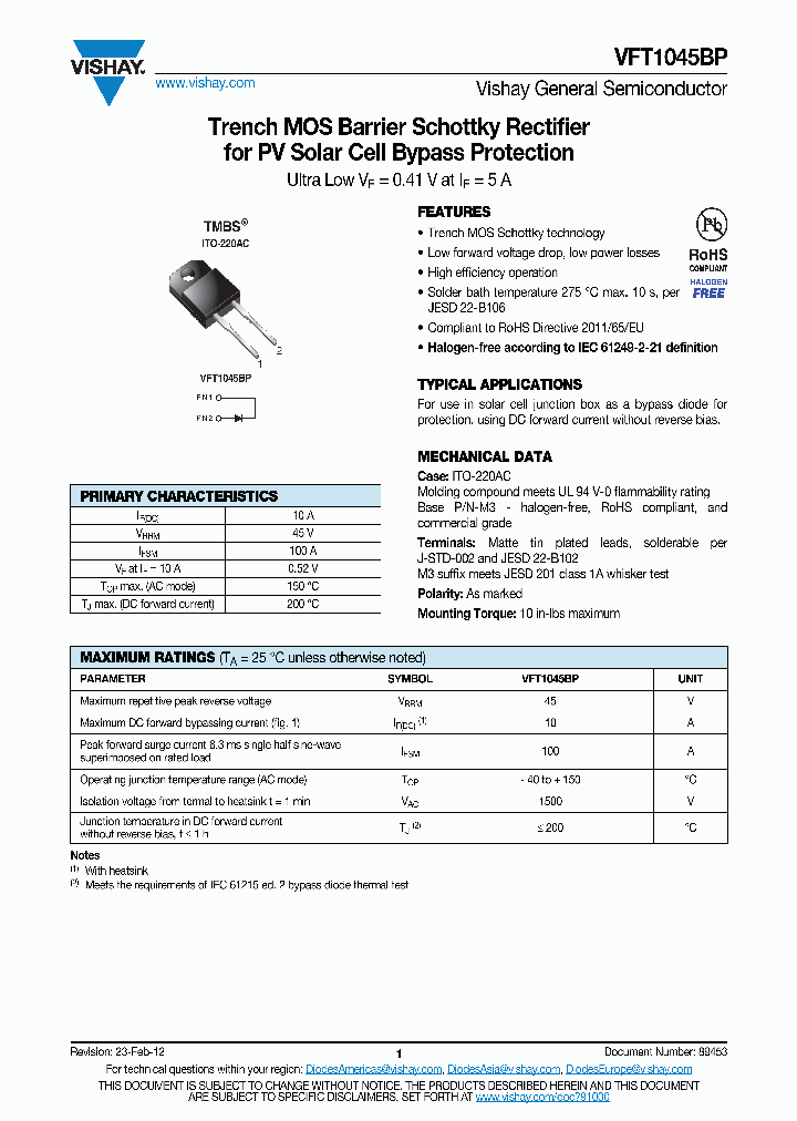 VFT1045BP-M34W_3328442.PDF Datasheet