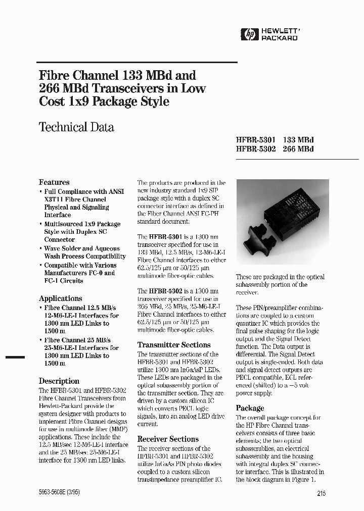 HFBR-5301_3328623.PDF Datasheet