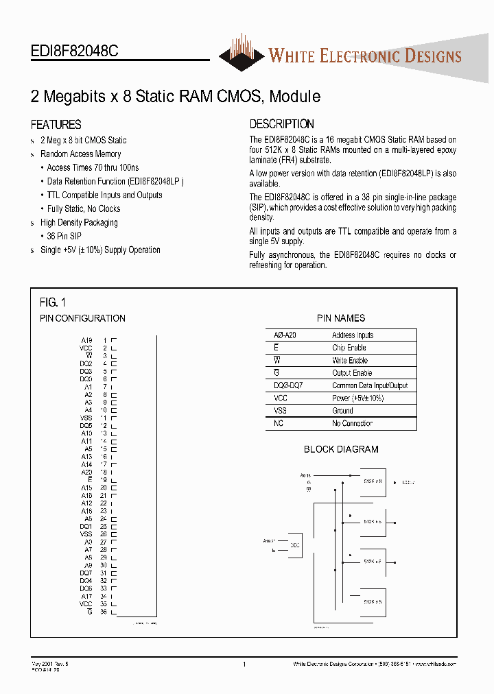 EDI8F82048C-BSC_3329743.PDF Datasheet