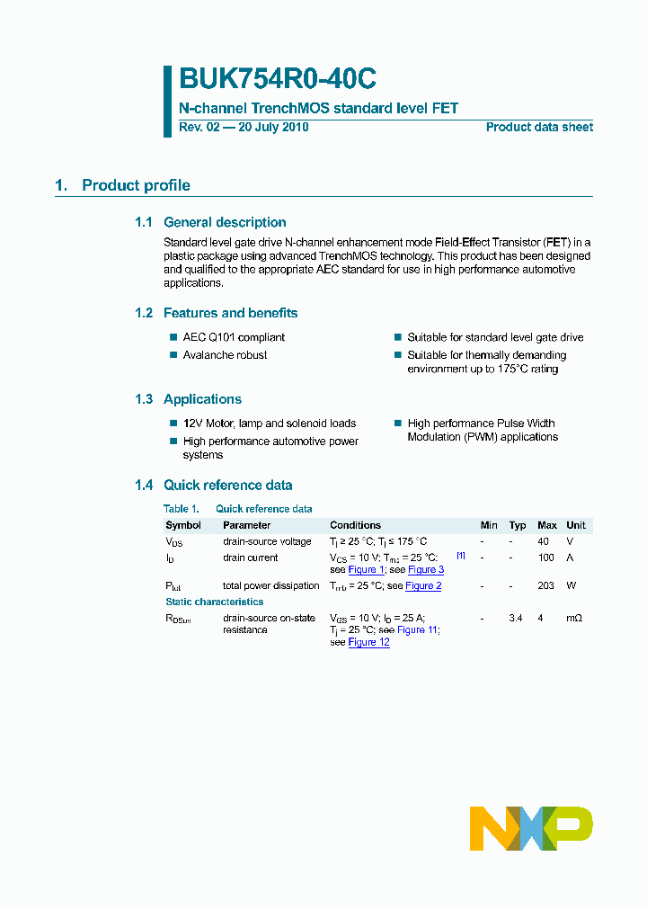 BUK754R0-40C_3331056.PDF Datasheet