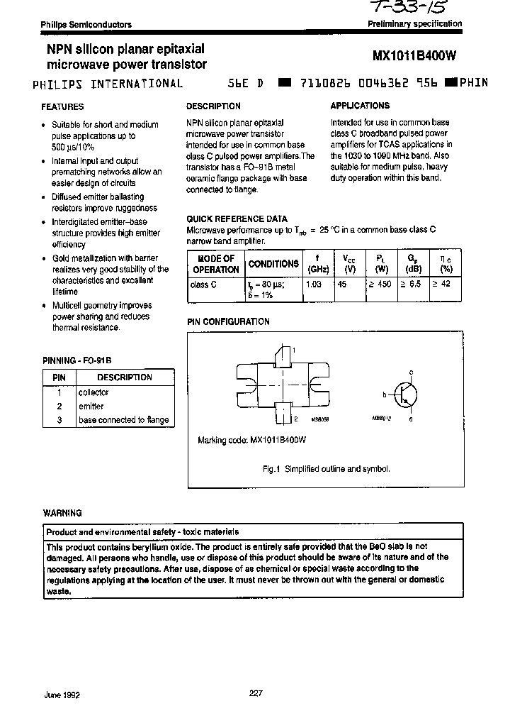 MX1011B400W_3329046.PDF Datasheet