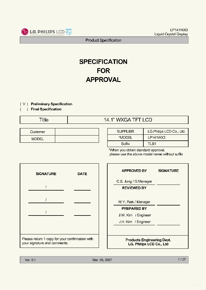 LP141WX3-TLB1_3333046.PDF Datasheet