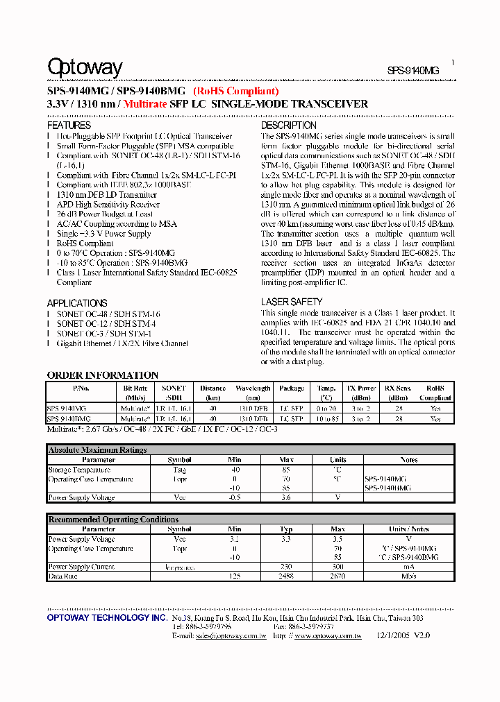 SPS-9140BMG_3332913.PDF Datasheet