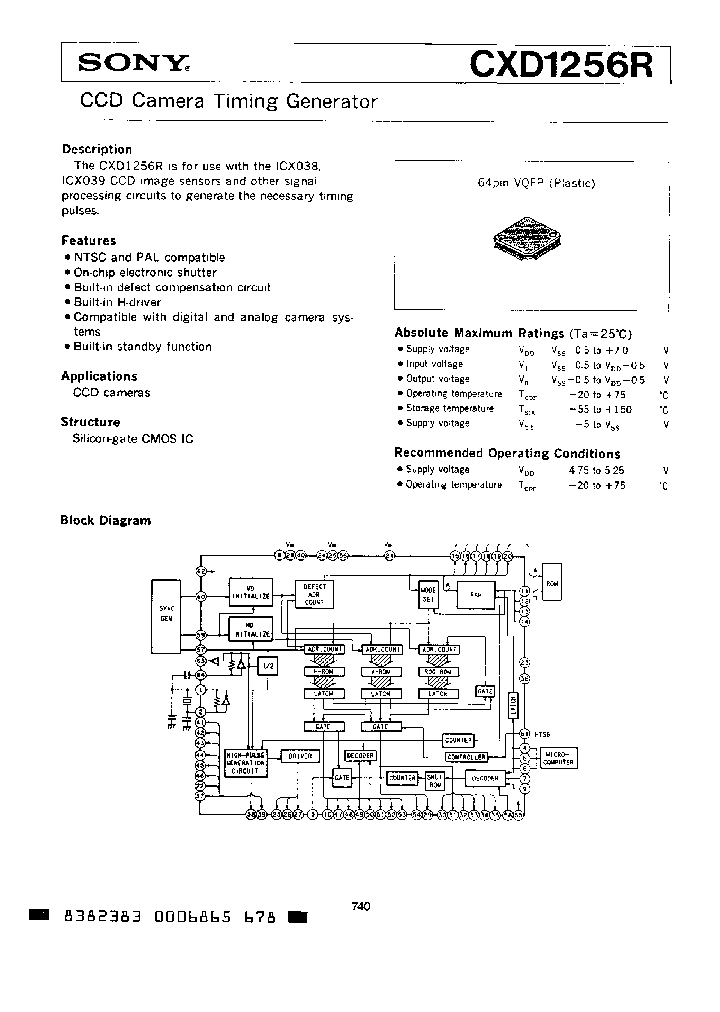 CXD1256R_3334837.PDF Datasheet