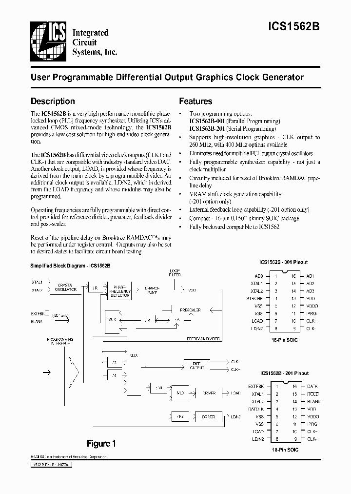 ICS1562BM-XXX_3333482.PDF Datasheet