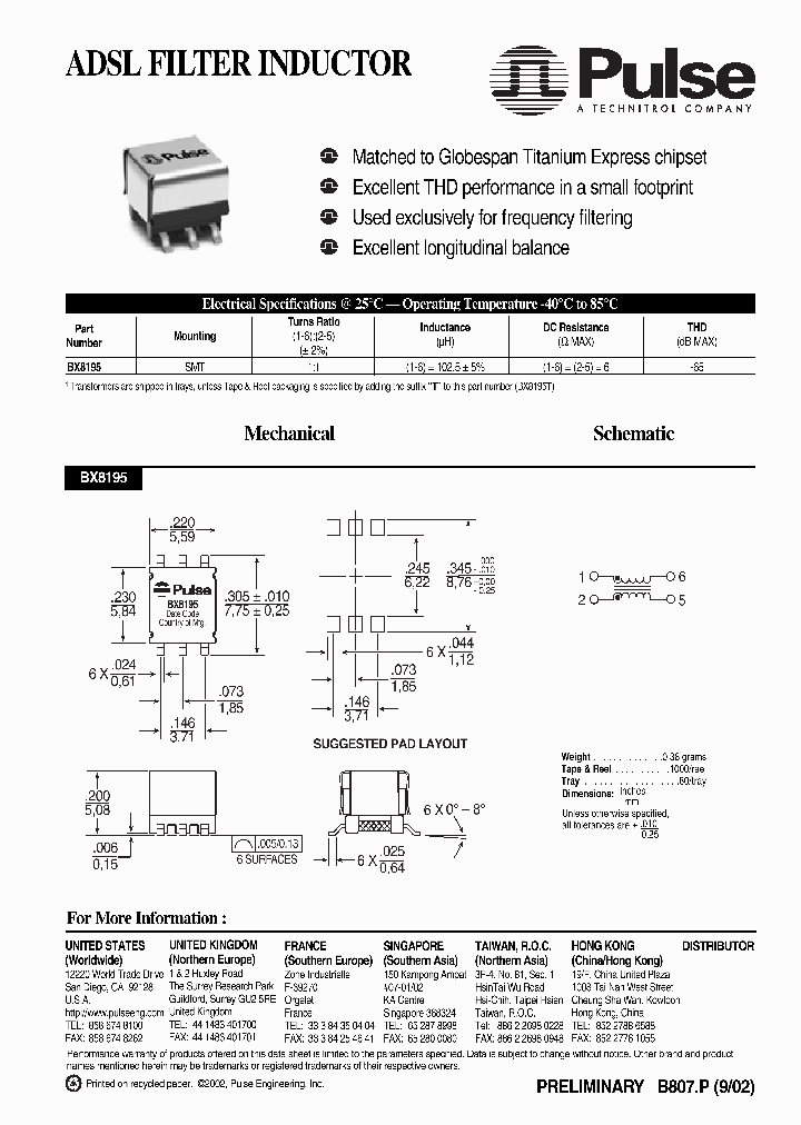 BX8195_3333250.PDF Datasheet