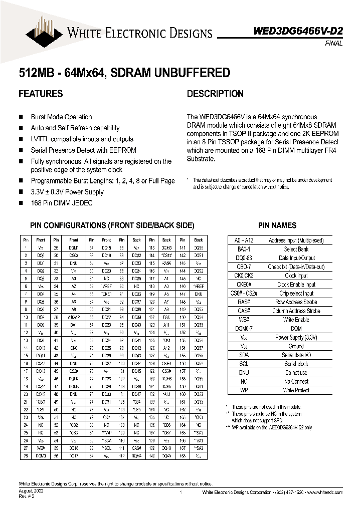 WED3DG6466V-D2_3338919.PDF Datasheet