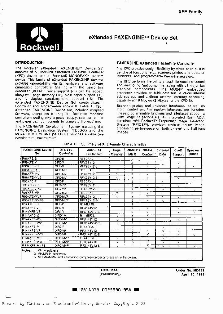 R96XFE-MP_3340902.PDF Datasheet