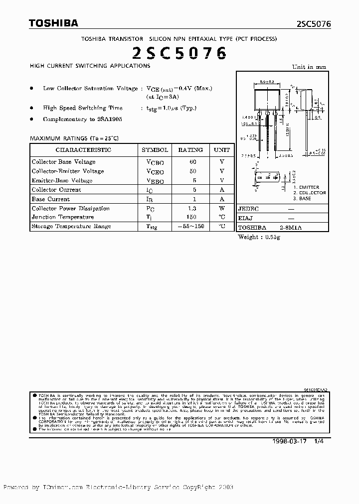 2SC5076Y_3341167.PDF Datasheet