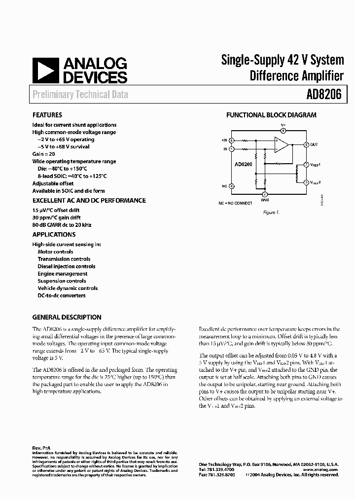 AD8206YR-REEL7_3342184.PDF Datasheet