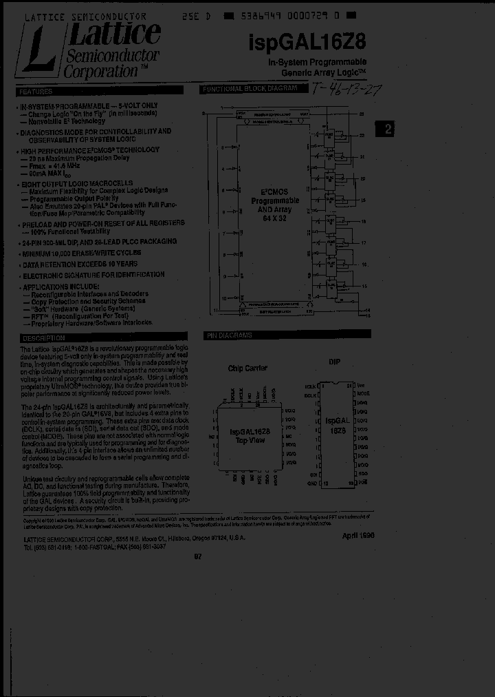 ISPGAL16Z8-20D_3343510.PDF Datasheet