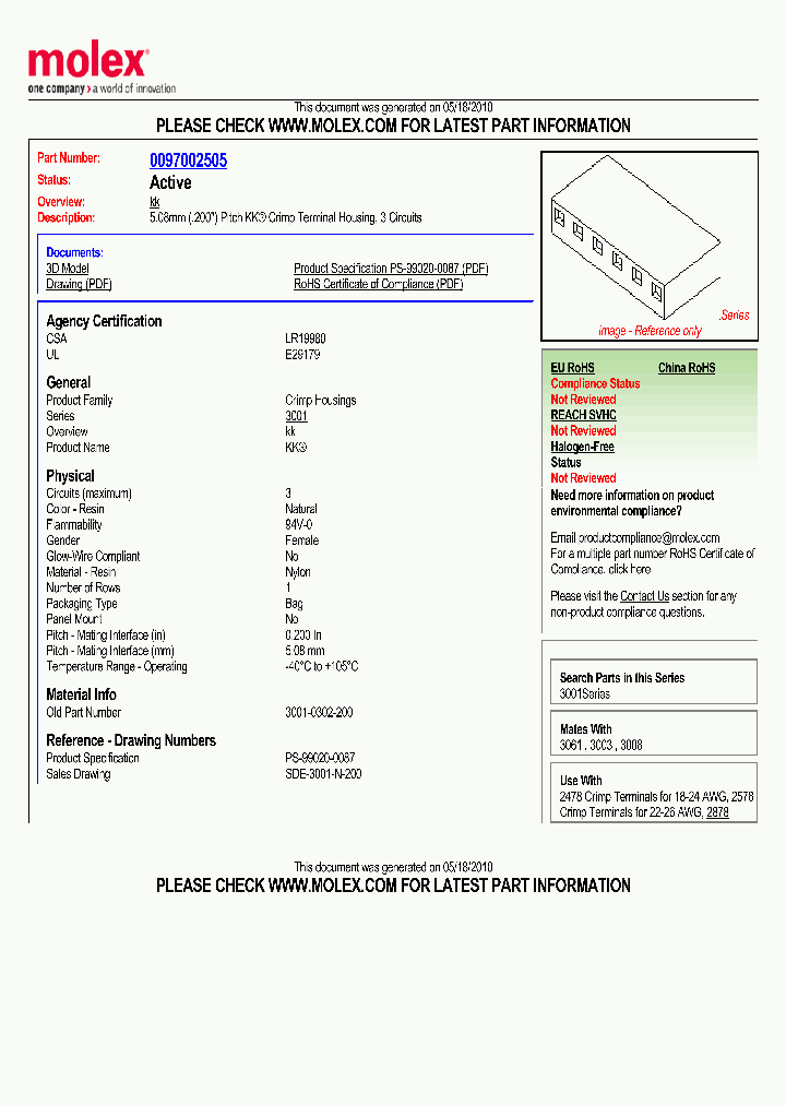 97-00-2505_3344039.PDF Datasheet