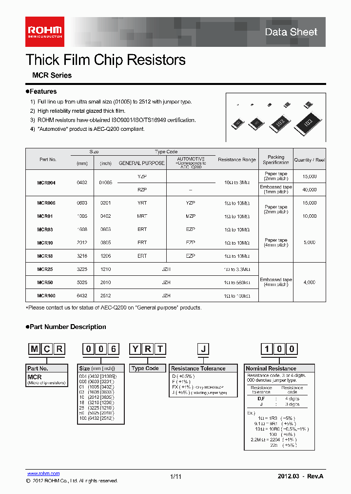 MCR100_3345744.PDF Datasheet