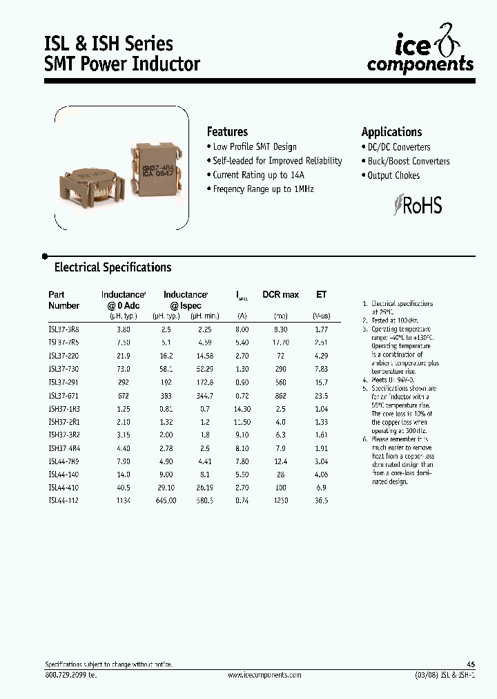 ISL37-220_3345808.PDF Datasheet