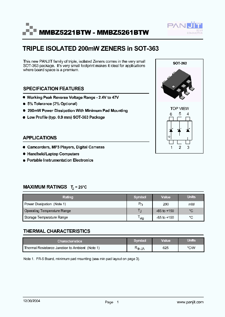 MMBZ5223BTW_3345248.PDF Datasheet
