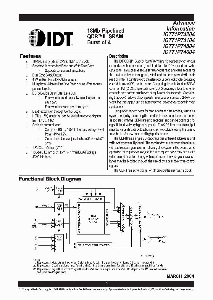 IDT71P74104S167BQ_3346313.PDF Datasheet