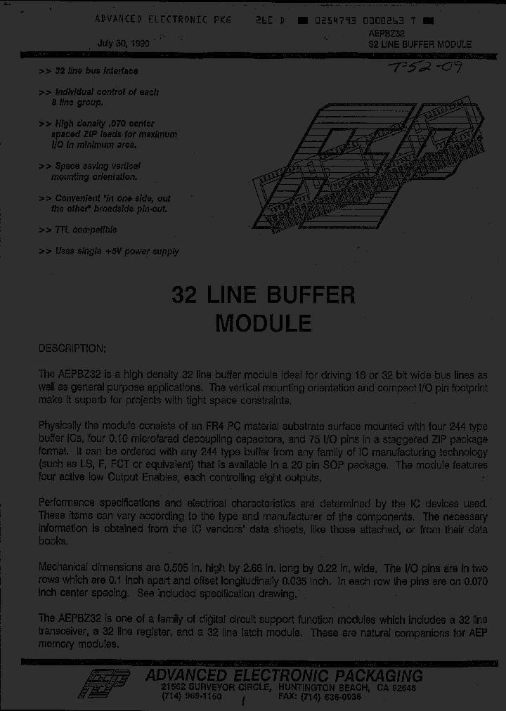 AEPBZ32FCT244_3345345.PDF Datasheet