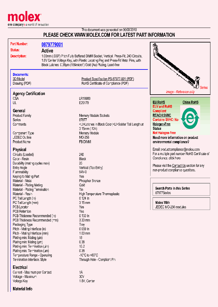87977-9001_3347527.PDF Datasheet
