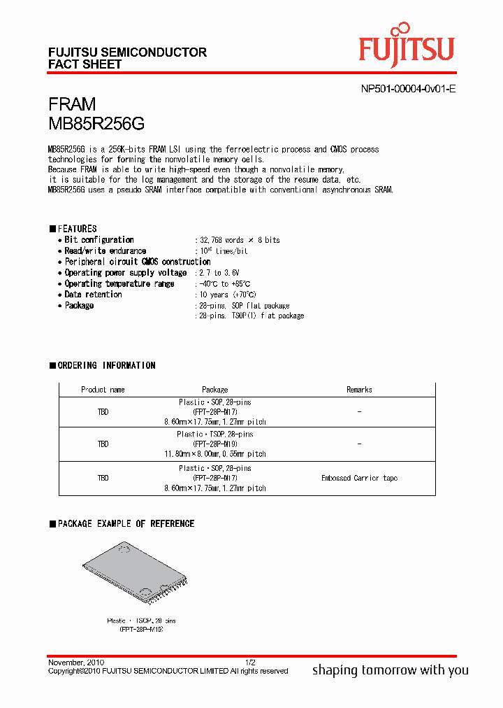 MB85R256G_3348149.PDF Datasheet