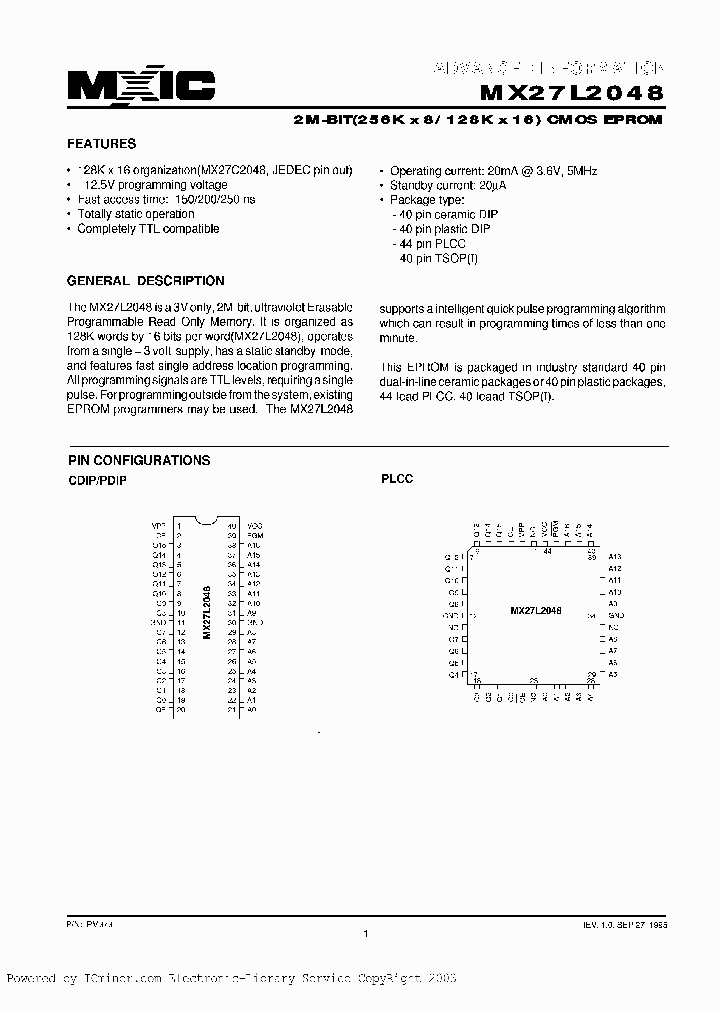 MX27L2048PC-25_3345753.PDF Datasheet