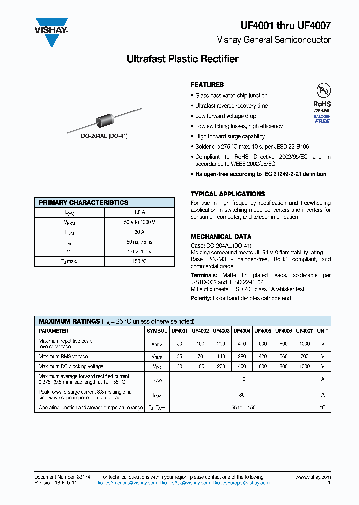UF4007-M3-54_3350188.PDF Datasheet