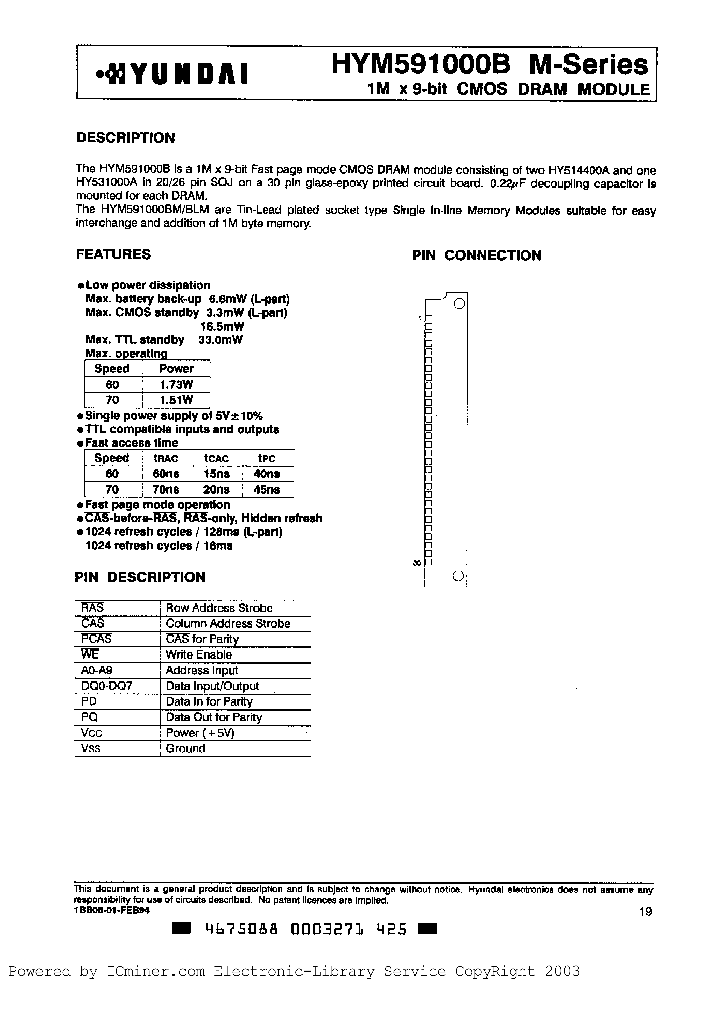 HYM591000BM-70_3348690.PDF Datasheet