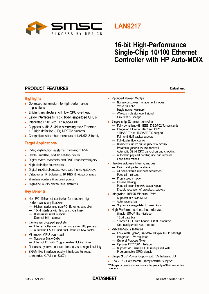 LAN9217-MT-E2_3350285.PDF Datasheet