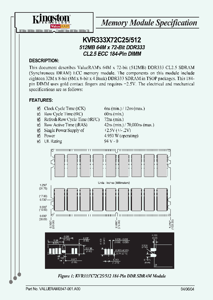 KVR333X72C25512_3349371.PDF Datasheet