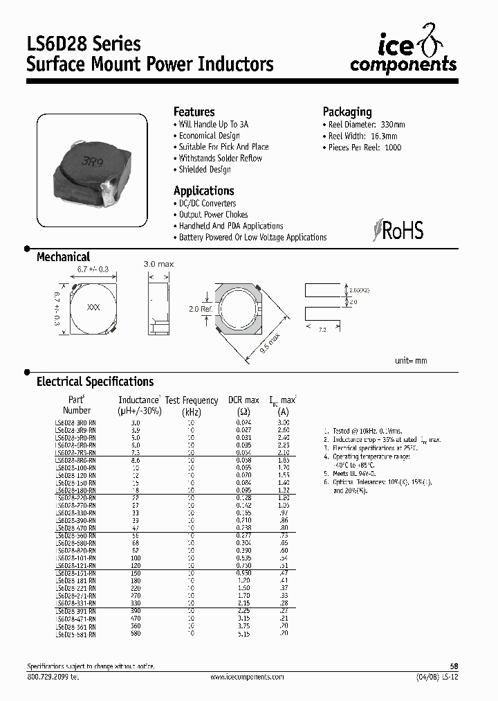LS6D28-100-RN_3353765.PDF Datasheet