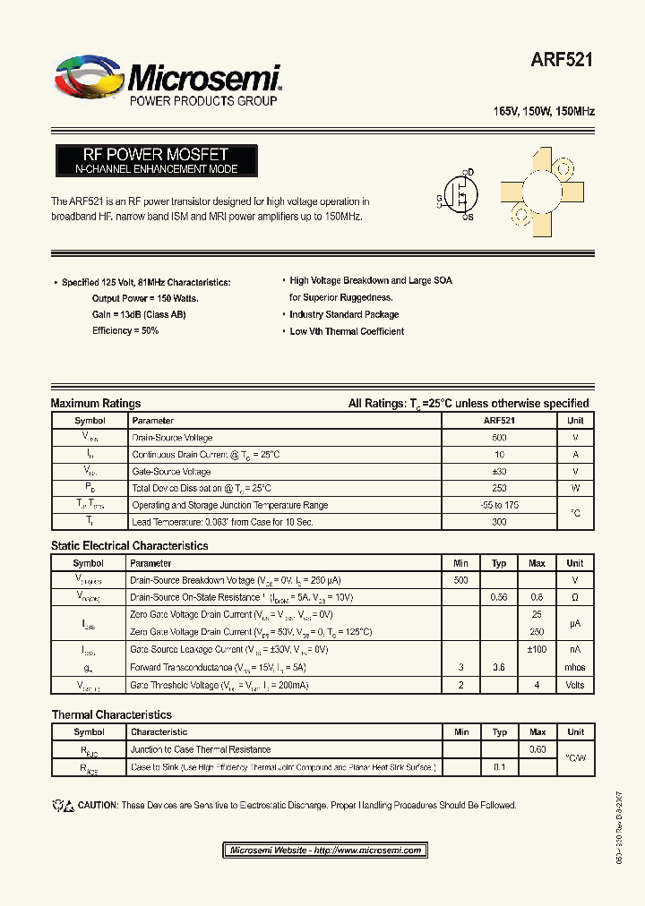 ARF521_3354244.PDF Datasheet