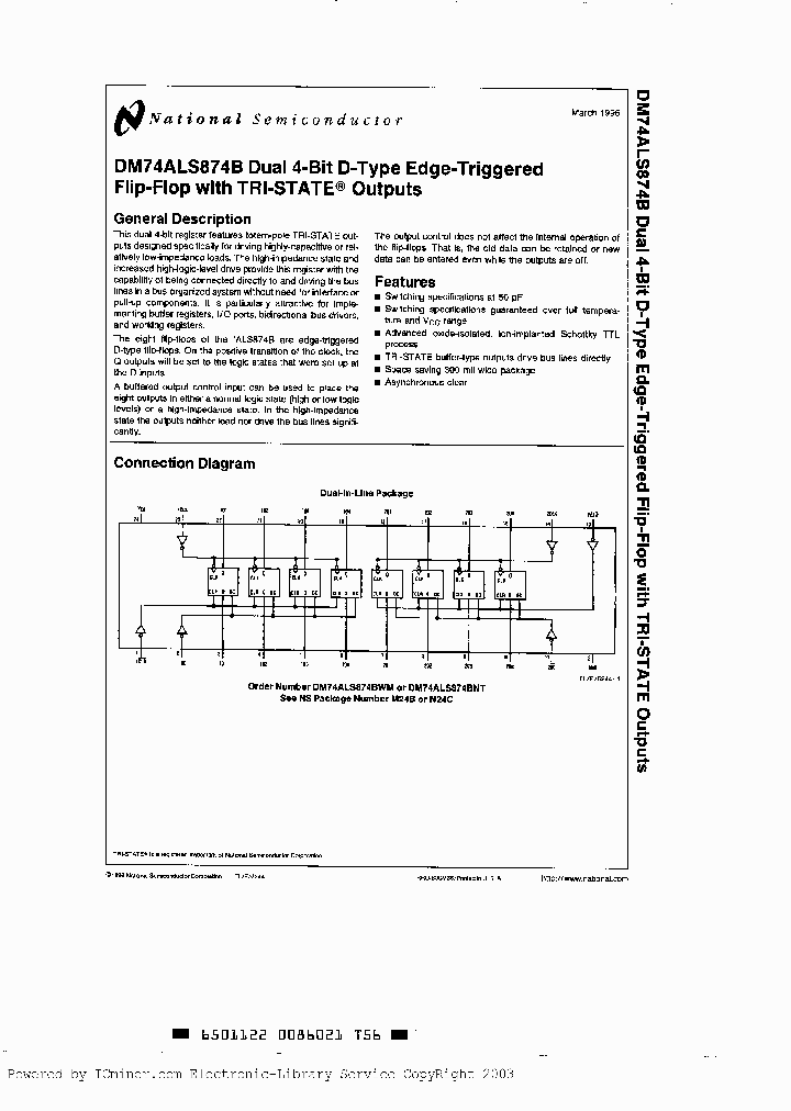 DM74ALS874ANTA_3352540.PDF Datasheet
