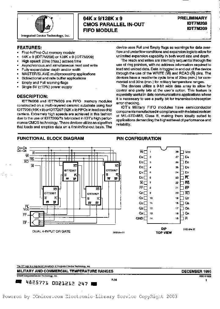 IDT7M209S35CB_3358539.PDF Datasheet